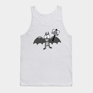 Eat more chicken with bat graphic Tank Top